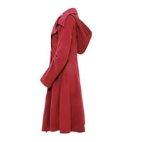 Zimski kaputi za žene Žene FAU Vune toplo tanka kaput jakna Debela-parka Overcoat duga zimska odjeća