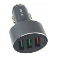 3-port USB 42W Carger punjač W TRAJ-C 6FT USB kabl K za LG G tanking, G tankiq, Stylo Plus, Google Nexus