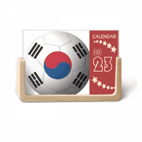 Koreja Nacionalna zastava Fudbal fudbalski stol kalendar Desktop ukras
