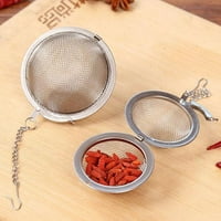 Začini za kuhanje filter čelični čaj za čaj za infusiranje čaja. X1n4
