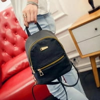 Cuoff Crossbody torbe za žene Trendi školski pribor Ruksak modni Fau Kožne mini djevojke Dvostrana traka