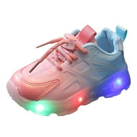 Modna svjetlost na LED baby cipelama Ležerne dječje cipele Dječji sandale Soft Solled Kids Sport Cipele