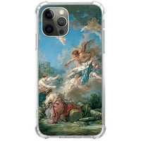 Slučaj za slikanje anđela kompatibilan je s iPhone i PRO, jedinstvenim umjetničkim dizajnom TPU poklopca