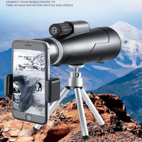HD monokularni teleskop sa adapterom pametnim telefonom i stativom, visokim monokulama za odrasle, FMC