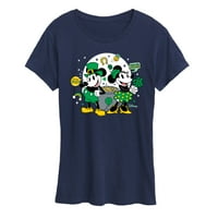 Disney - Mickey i Minnie lonac zlata - Ženska grafička majica kratkih rukava