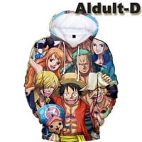 Shelby nije zmaj lopta jedan anime 3D print muške ruke pulover dukseva Eversoft Fleece casual kapuljača