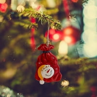 Ukrasi Resin Božićni božićni paket kuća Božićni ukras Božićni poklon Privjesak Privjesak Privjesak Snjegovička