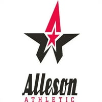 Alleson Athletic B Mladi B-okretni reverzibilni šorc, grafit i bijeli - srednji
