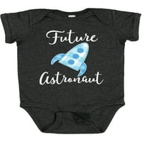 Inktastični budući astronaut svemirski brod raketni dečji poklon baby bodysuit