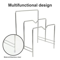 Etereauty multifunkcionalna stalak za skladištenje kuhinje domaćin od nehrđajućeg čelika Višeslojni