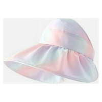 Cocopeants Ljeto Sklopivi široki podrumci Sun Hat UV zaštita Empty Top Hat Beach Sun Hat Big Brim Sunčani