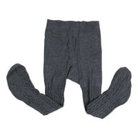 Dječja djeca djeca mekane tajice debele pletene tajice hlače čarape pamučne pantyhose čarape za novorođenčad