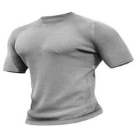 B91XZ muška majica Muška džepa bluza Majica Casual bluza rukave sa spuštenim kratkim kratkim ovratnikom