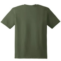 Jusddie muns bluza Camuflage Print Slim Fit T majice salon kratkih rukava Ljetni vrhovi V izrez plaža Kafa m