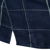 Ženski kratki rukav V izrez rebraste majice Labavi FIT Ljetni casual pleteni tunički dresi