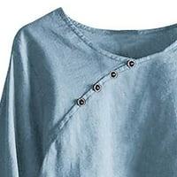 Azrijski klirens, ženska haljina plus veličina, ženski ljetni bez rukava od tiskanog rebrastih rebrastih