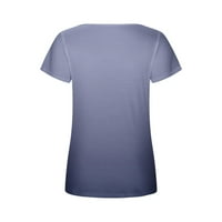 Košulja dugih rukava Žene Modni gornja košulja u boji V izrez Ležerne prilike Dugo