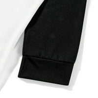 SHPWFBE odjeća za djecu Dječji dječaci Jesen Solid Pamuk Majica kratkih rukava dugačke hlače postavljene