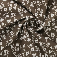 Booker Žene Ležerne prilike za crtanje Ljeto B Štampani elastični struk pamučne kratke hlače udobne