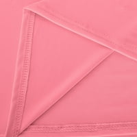 Ženske majice Plus size + hlače setovi ispis Crewneck Polupke ruhove rukavice + hlače pantalone postavljene