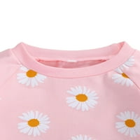 Dnevne košulje za žene za žensku bez rukava od prsluka Trendi grafički cvjetni majica Ležerni labavi