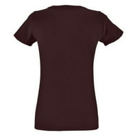 Ljetna majica za žensku košulju za žene Sretna slatka zeko ispis tee casual kratkih rukava vrhom zečjeg