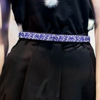 Binmer ženski kratki rukav vrhovi kratkih rukava O-izrez s kratkim rukavima pisma za ispis majica casual