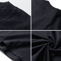 Bikoasu Žene Ženske modne V-izrez Francuska haljina večernja haljina šifon nepravilna haljina crna xxxl