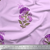 Chueoow ženske vrhove klasične cvijeće print Crewneck kratki rukav sa ramenim tuničkim majicama majica