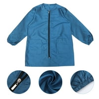 Slaba kišne jakne žene Tianek zimske dugih rukava sa punom bojom sa džepom džepova sa dugmetom nacrtačem
