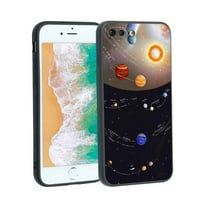 Dteck za iPhone Pro kožni futrolu, ultra tanak tanki elegantni reljefni uzorak Deisgn otporna na udarce