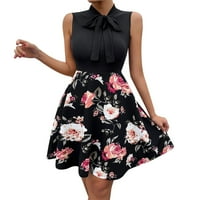 Ženska duga haljina Maxi haljina casual haljina Swing haljina Linijska haljina cvjetna modna ulična
