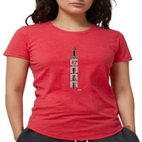 Bazyrey ženska bluza Ženska modna ravna odjeća s kratkim rukavima V-izrez sa džepovima ispisanim vrhovima