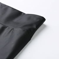 Haljine u inleife za žene suncokret tiskanje V-izrez ženske čipke kratkih rukava s kratkim rukavima