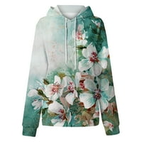 Lagani ljetni kardigan, ženski cvjetni print pokrov up casual puff rukave kimono kardigan labav bluza