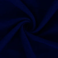 Ženski vrhovi rezervoalni dnevni boravak bez rukava od tiskane dame Ljeto V-izrez Fashion Tamno plava 2xl