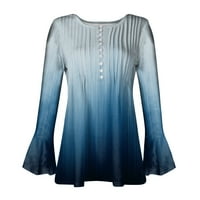 Njoeus ženska odjeća gornja ženska moda slatka ljubav tisak majica kratkih rukava casual bluza Blusas