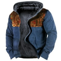 Zimski kaputi za žene tople Sherpa obložene jakne s kapuljačom s kapuljačom patentnih patentnih zatvarača