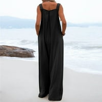Ženske haljine Ljeto bez rukava tropsko print halter Ležerne haljine Maxi Beach