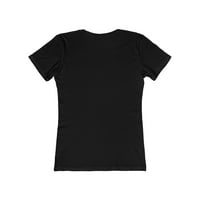 Entyinea ženski ljetni vrhovi rufffle kratki rukav bluze V izrez čvrste boje tunike na vrhu crne s