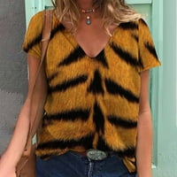 Žene Slim Leopard Print Haljina dugih rukava zavoj za zavoj