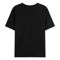 Košulje za žene Ženska moda plus veličina dugih rukava tiskani orezni na vrhu The Tee majica bluza