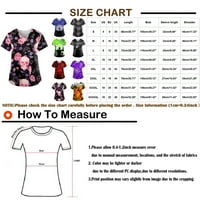 Košulje od 4. jula za žene Plus veličine Dan nezavisnosti Ženska ležerna Seksi modna ljetna okrugla