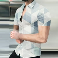 Puuwkoer Short T bluza 3D TOP Ljetne proljeće Žene Slim Casual Majica Muškarci tiskane rukave muške