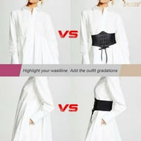 Gotyoo Fashion Haljine Ženska casual moda Solid Collow Loase Dugi rukavi Pocket košulja haljina vina
