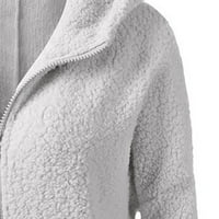 Colisha Ženske pulover Duksevi s punim bojama Dugi rukav Duks baggy Jesenji zečje kapuljače Hut l