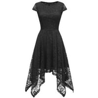 RBAOFUJIE suknje za žene Žene bez rukava 1950-ih Domaćica večernje party mamusne haljine za tinejdžere