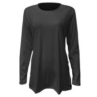 Ženski rak dojke Top Ležerne prilike dugih rukava O-izrez Duks pulover Ležerne prilike plus veličina