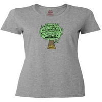 Košulje za ženske ležerne vrhove Sequin Print dugih rukava Okrugli izrez Loose Splice bluza TEE majica