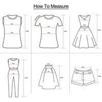 PBNBP ženske plus veličine pune majice s kratkim rukavima, žene, ženske prevrćene vrhove i bluze